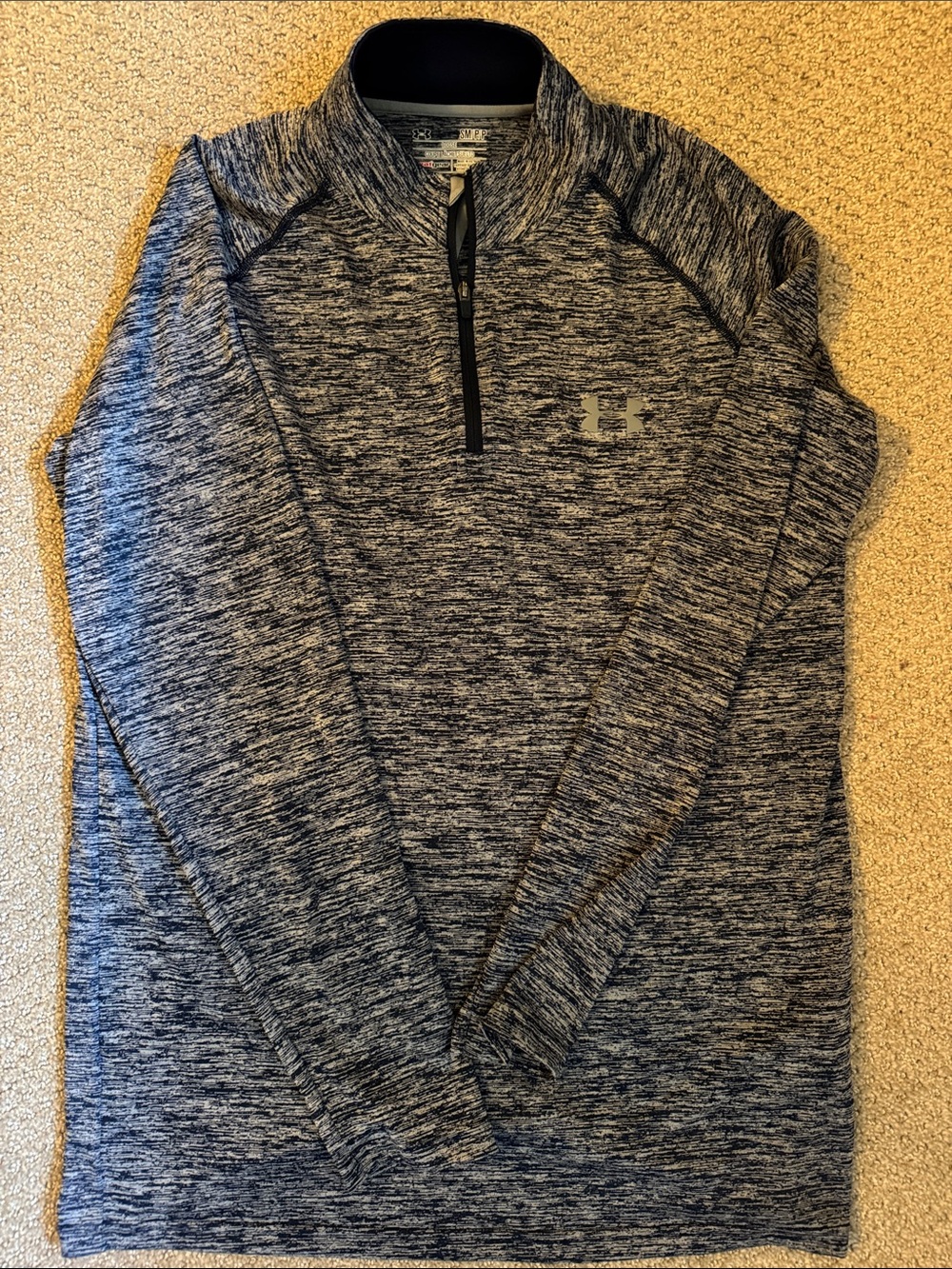 Under Armour Men’s Gray Quarter-Zip Performance Pullover